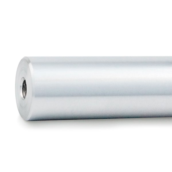 Gyford Round Standoffs, 5/16"-18 Thrd Sz, 4 in Bd L, Aluminum Black Anodized, 1 in OD SO-9400 - main